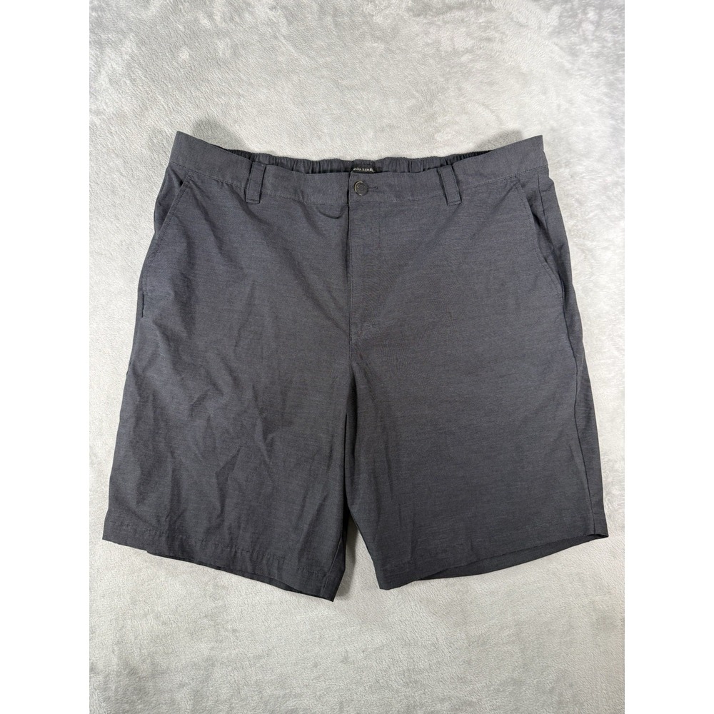 Banana Republic Shorts Mens 42 Grey Flat Front Casual Chino